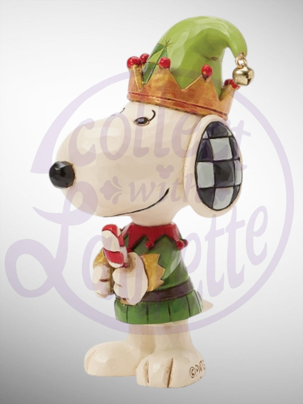 Jim Shore Peanuts - Snoopy Elf Mini Figurine